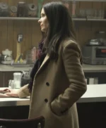 Superman and Lois Lane Double Breasted Trench Coat