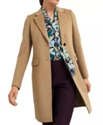 Superman and Lois Lane Double Breasted Trench Coat