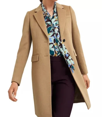 Superman and Lois Lane Double Breasted Trench Coat