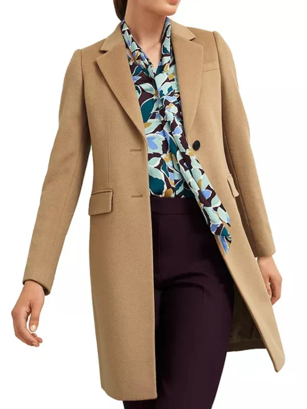 Superman and Lois Lane Double Breasted Trench Coat