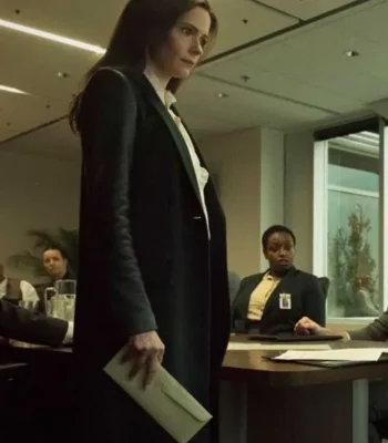 Superman and Lois Lane Leather Black Coat