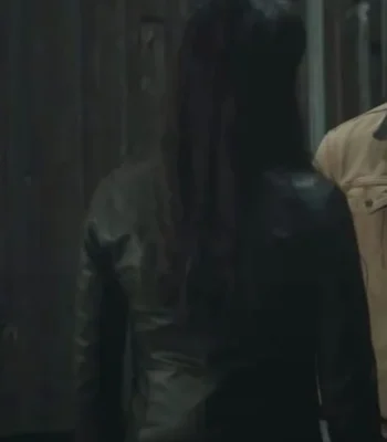 Superman and Lois Lane Leather Black Jacket