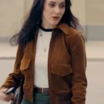 Superman and Lois Lois Lane Brown Leather Jacket