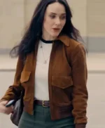 Superman and Lois Lois Lane Brown Leather Jacket