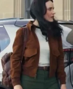 Superman and Lois Lois Lane Brown Leather Jacket