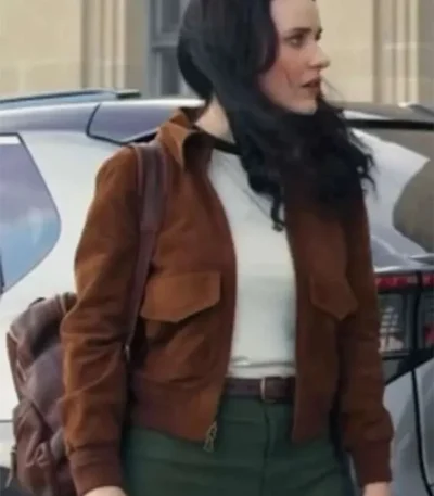 Superman and Lois Lois Lane Brown Leather Jacket
