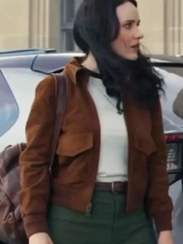 Superman and Lois Lois Lane Brown Leather Jacket
