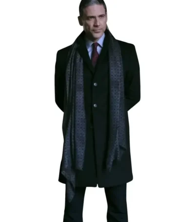 Superman and Lois Morgan Edge Wool Black Dinner Coat