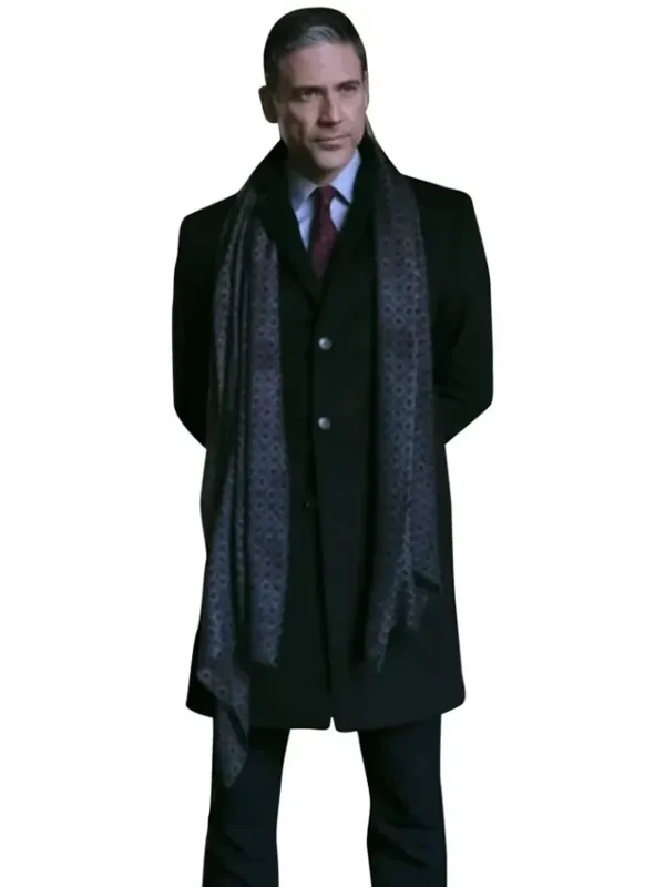 Superman and Lois Morgan Edge Wool Black Dinner Coat