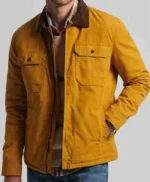 Superman and Lois Tyler Hoechlin Brown Cotton Jacket