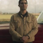 Superman and Lois Tyler Hoechlin Brown Cotton Jacket