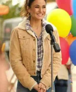 Superman and Lois S02 Lana Lang Cushing Brown Jacket
