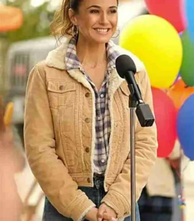 Superman and Lois S02 Lana Lang Cushing Brown Jacket