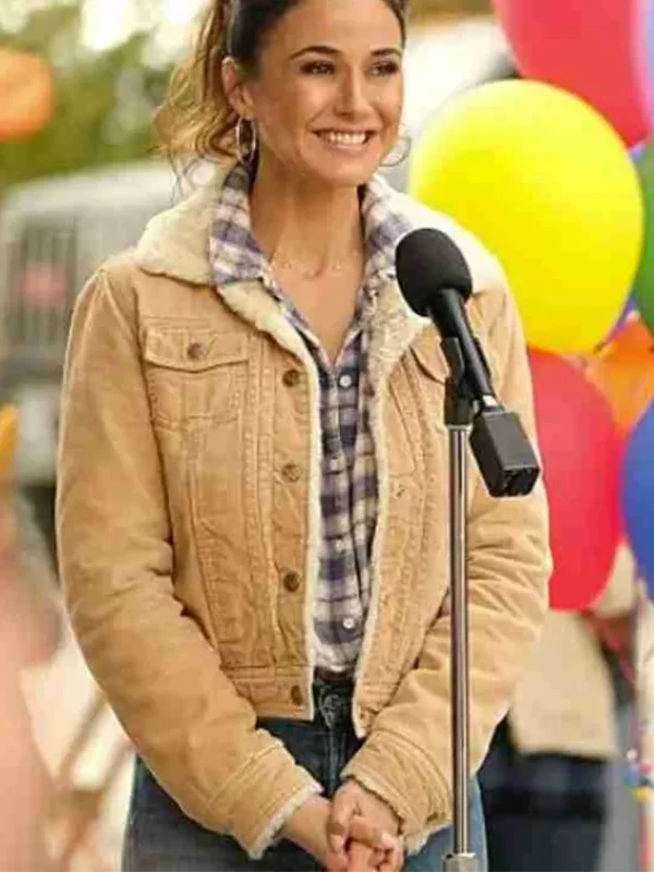 Superman and Lois S02 Lana Lang Cushing Brown Jacket