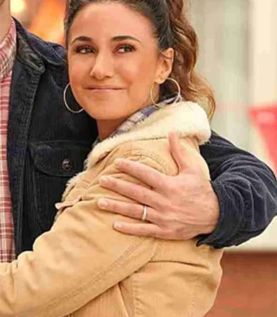 Superman and Lois S02 Lana Lang Cushing Brown Jacket
