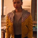 Superman and Lois S02 Natalie Irons Yellow Bomber Jacket