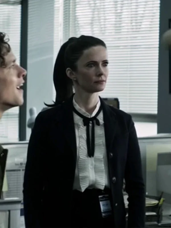 Superman and Lois S04 Lois Lane Black Wool Jacket