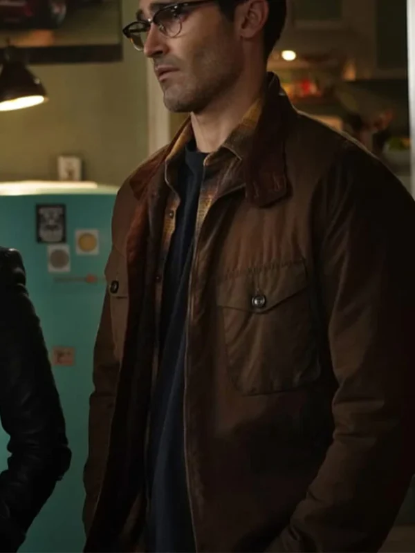 Superman and Lois Tyler Hoechlin Brown Jacket