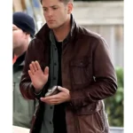 Supernatural Dean Winchester Season 7 Brown Leather Jacket