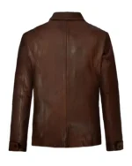Supernatural Dean Winchester Season 7 Brown Leather Jacket