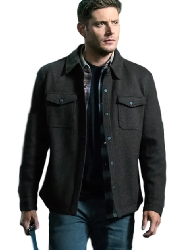 Supernatural S10 Dean Winchester Black Cotton Jacket