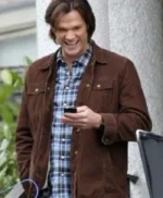 Supernatural Sam Winchester S11 Brown Trucker Jacket