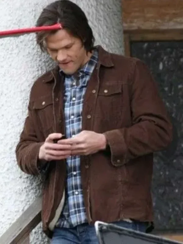 Supernatural Sam Winchester S11 Brown Trucker Jacket