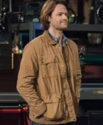 Supernatural Sam Winchester Tan Brown Cotton Jacket