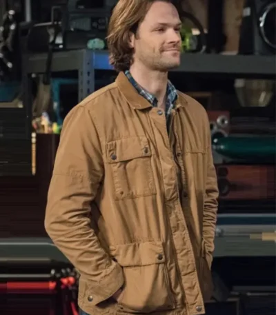 Supernatural Sam Winchester Tan Brown Cotton Jacket