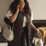 Survival Of The Thickest Michelle Buteau Quilted Sleeveless Coat
