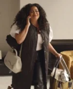 Survival Of The Thickest Michelle Buteau Quilted Sleeveless Coat