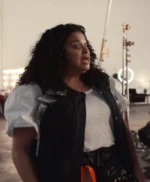 Survival Of The Thickest Michelle Buteau Quilted Sleeveless Coat