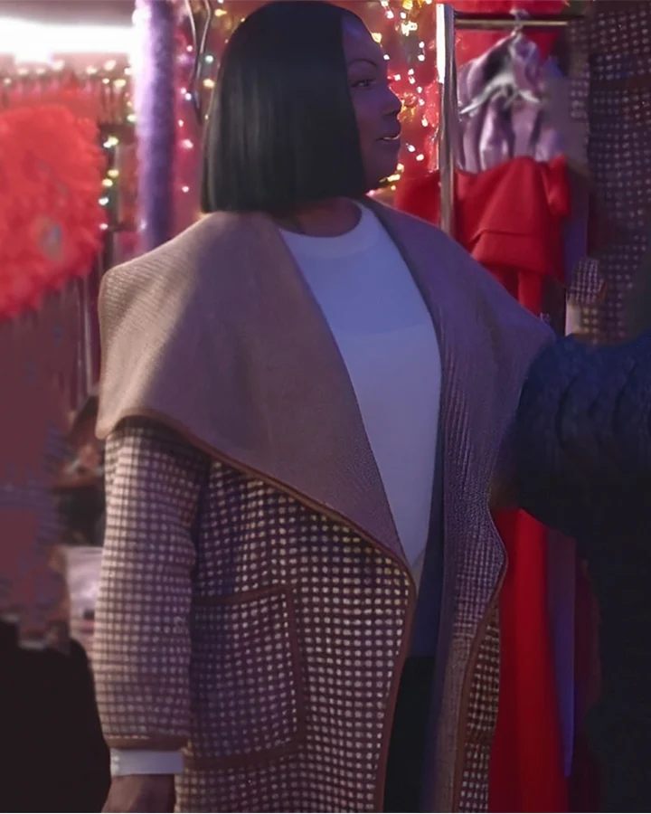 Survival Of The Thickest S01 Garcelle Beauvais Check Coat Survival Of The Thickest S01 Garcelle Beauvais Check Coat