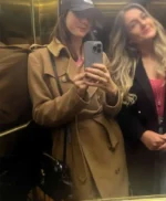 Susie Glass 2024 The Gentlemen Brown Trench Coat