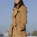 Susie Glass 2024 The Gentlemen Brown Trench Coat