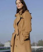 Susie Glass 2024 The Gentlemen Brown Trench Coat