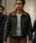 Suspicion Natalie Thompson Fur Collar Jacket