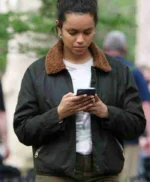 Suspicion Natalie Thompson Fur Collar Jacket