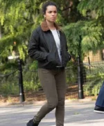 Suspicion Natalie Thompson Fur Collar Jacket