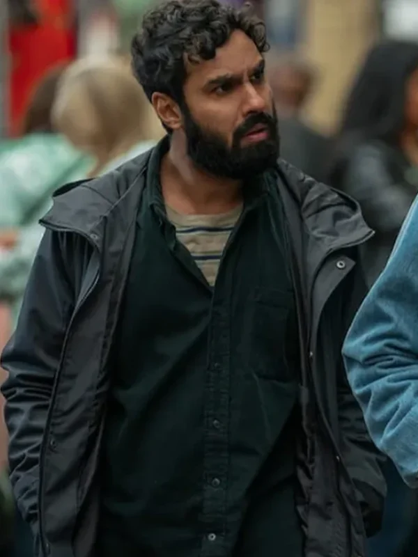 Suspicion S01 Aadesh Chopra Black Puffer Jacket