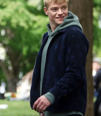 Suspicion S01 Tom Rhys Harries Blue Denim Jacket