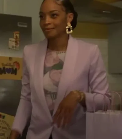 Swagger S02 Jenna Carson Double Breasted Blazer