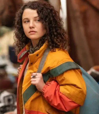 Sweet Tooth Bear Yellow Parachute Jacket