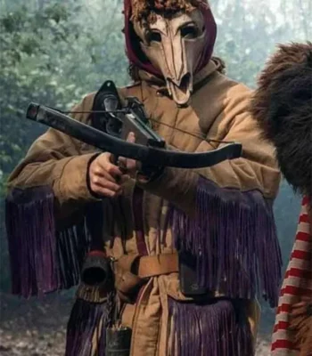 Sweet Tooth Fringe Brown Jacket