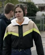 TV Series S.W.A.T. Lina Esco Fur Cotton Jacket
