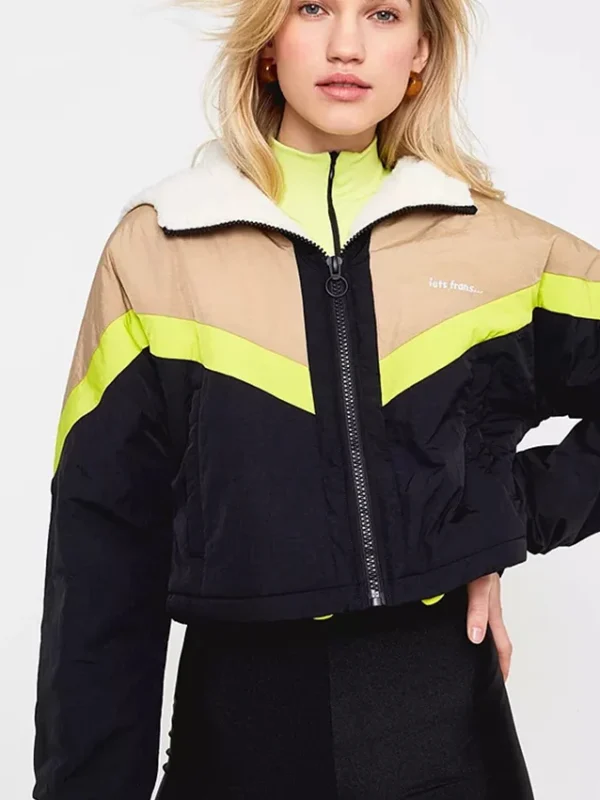 TV Series S.W.A.T. Lina Esco Fur Cotton Jacket