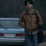 Tales From The Loop Jakob Brown Corduroy Bomber Jacket