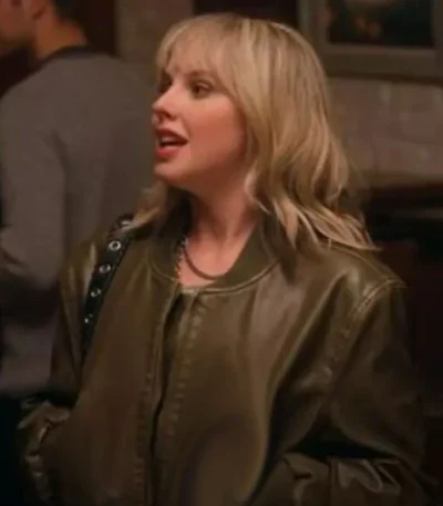 Taylor The Sex Lives of College Girls Green Jacket