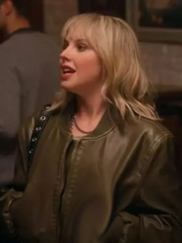 Taylor The Sex Lives of College Girls Green Jacket