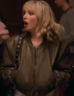 Taylor The Sex Lives of College Girls Green Jacket